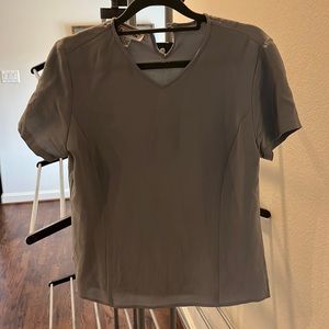 Talbots, size 6, blue blouse